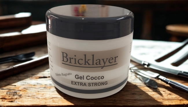 Gel Bricklayer Extra Strong effetto Bagnato al Cocco da 500ml